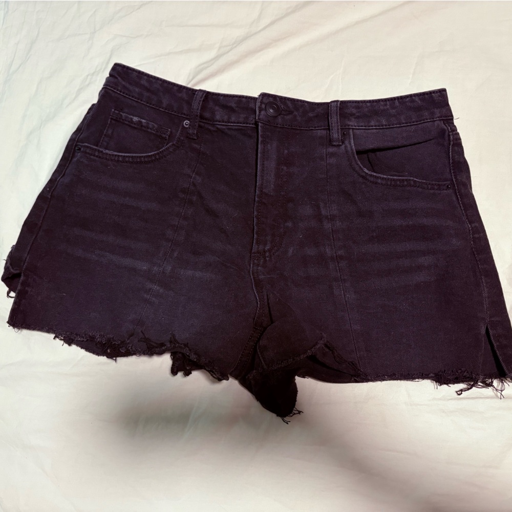 No Boundaries Black Jean Shorts